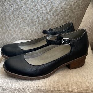 Dansko Black Mary Jane Heels